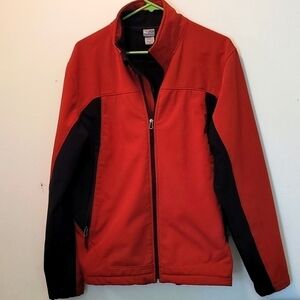 Champion medium lightweight red/ black jacket